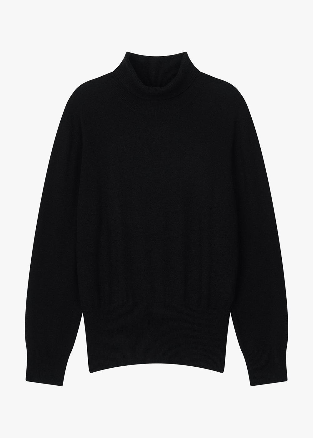 [Cashmere 100%] Basic Cashmere Turtleneck - Model