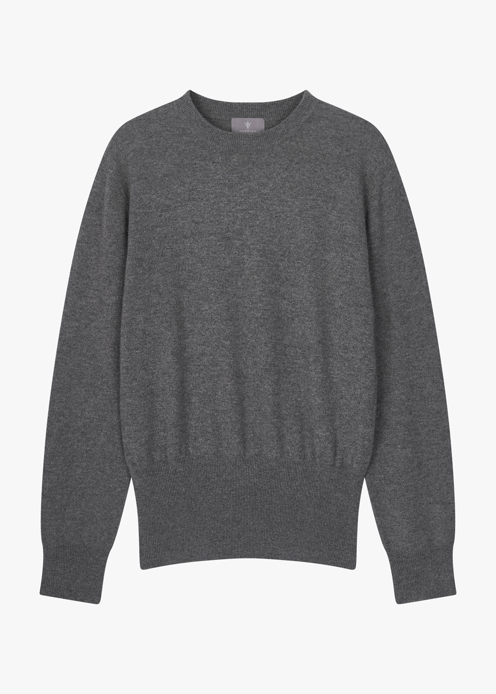 [Cashmere 100%] Basic Cashmere Crewneck - Model