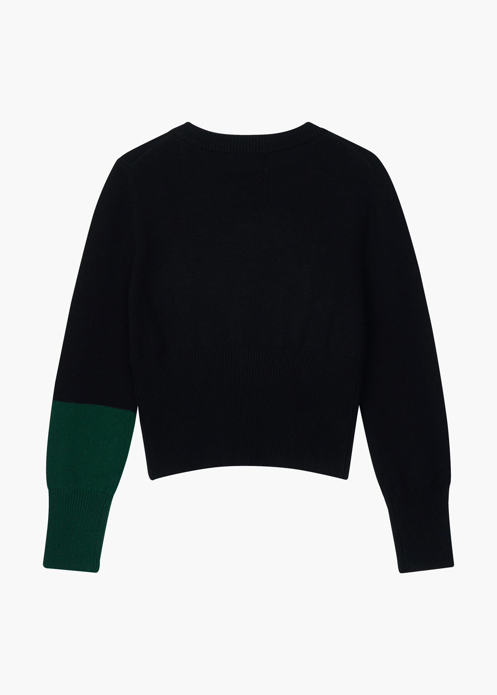 [Cashmere 100%] Football Cashmere Crewneck mobile thumbnail 2